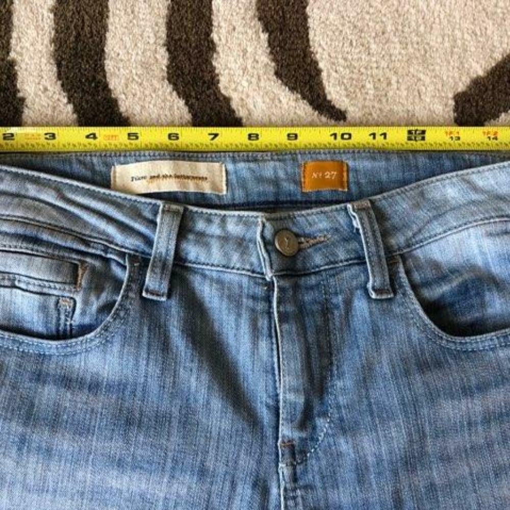 Pilcro and the Letterpress Cropped Jeans, 27 - Picture 5 of 6